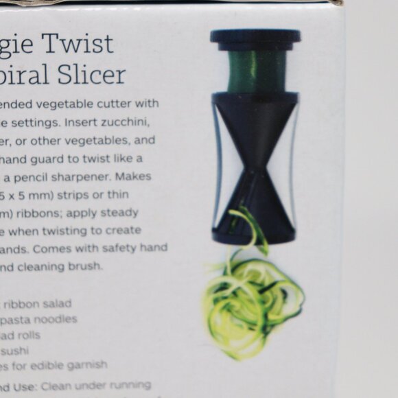 BNIB Epicure Veggie Twist & Spiral Slicer Double Ended with 2 Blades - Picture 6 of 9